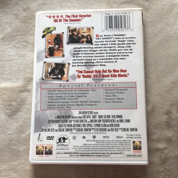 Jim Henson Pictures, Buddy DVD, 2000 - Picture 2 of 2